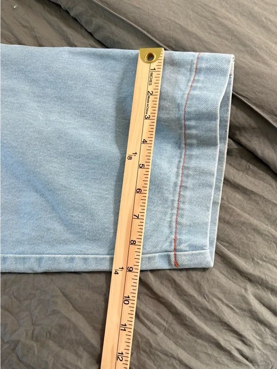 Big Bud Press Denim Hi-Rise Trousers. Size Large. - Picture 14 of 16